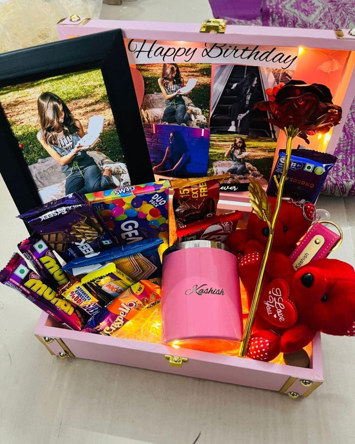 Women trunk box hamper